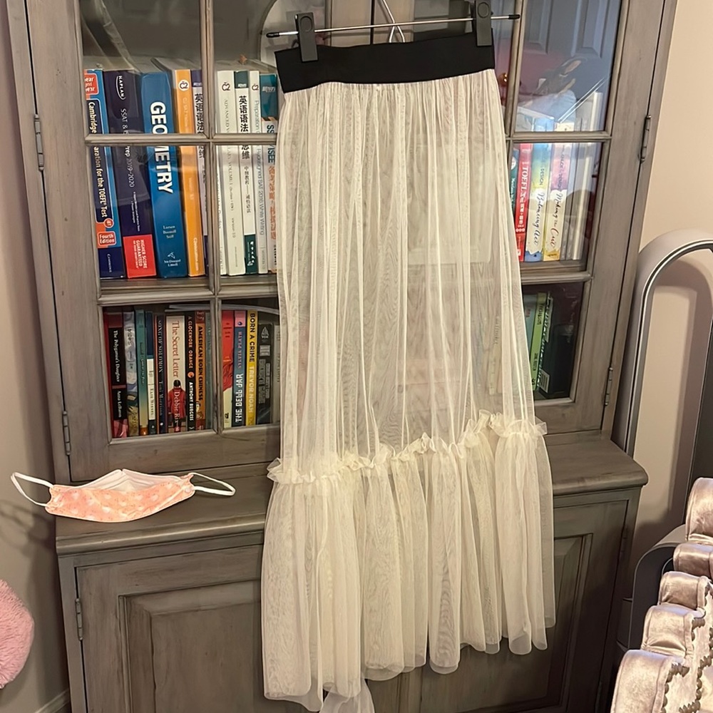 Long skirt for beach vacation